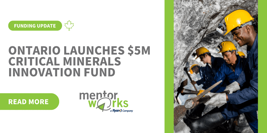 Ontario Launches 5M Critical Minerals Innovation Fund