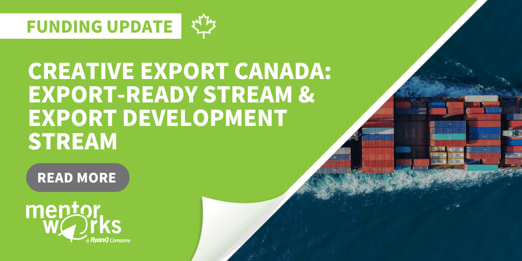 Creative Export Canada (CEC): Export-Ready & Export Development Stream